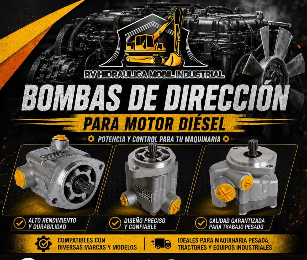 Bombas de dirección para motor diésel