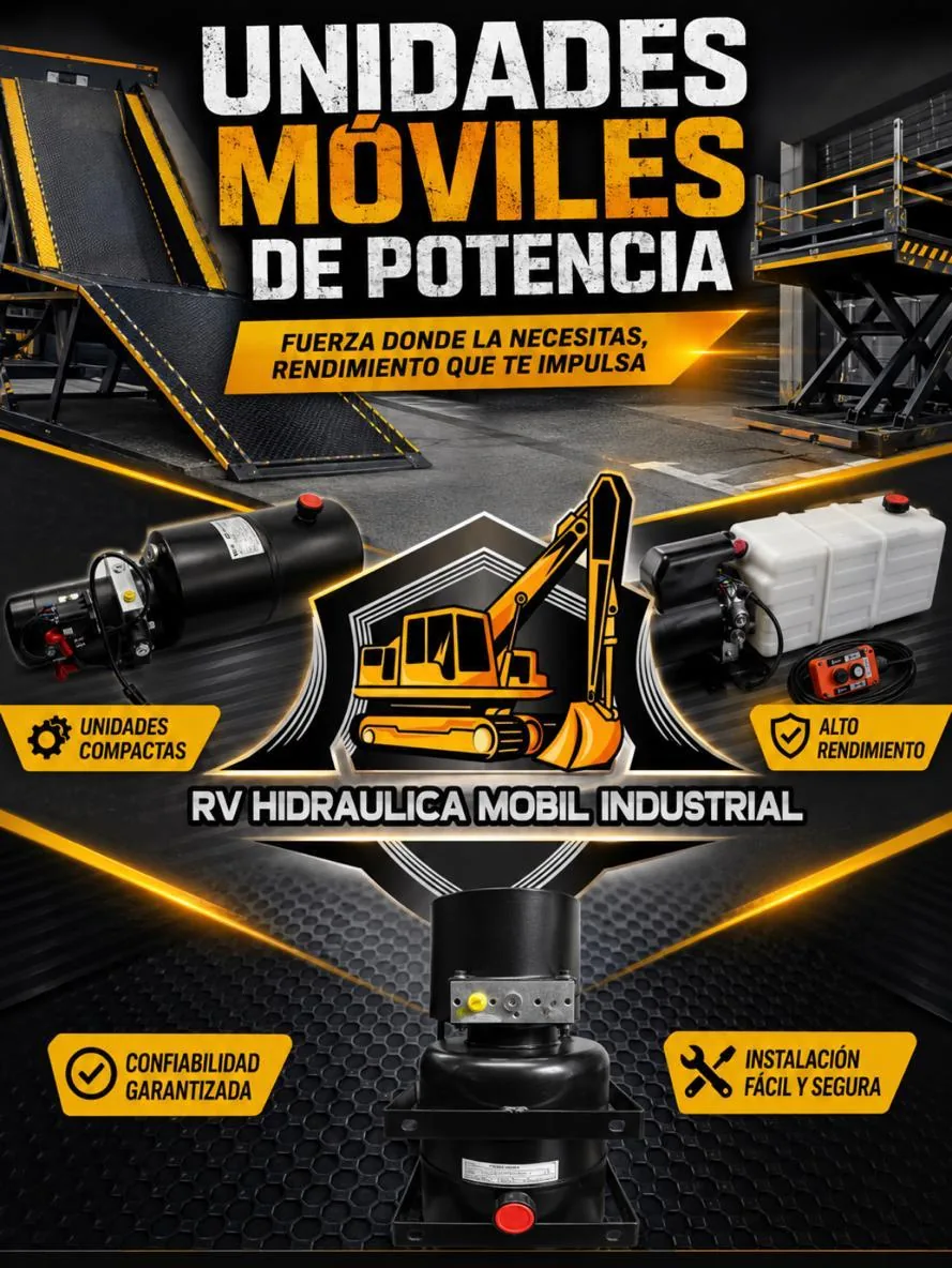 Unidades móviles de potencia hidráulica